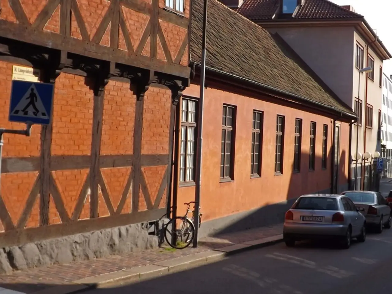 Renewed bike route along Travemünder Street