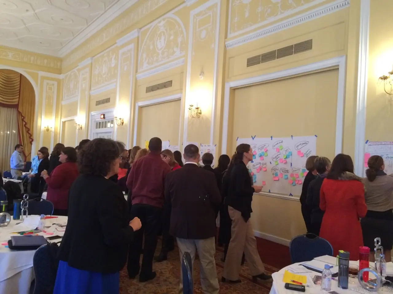 Ministers Razavi and Lindlohr embarking on a commemorative journey