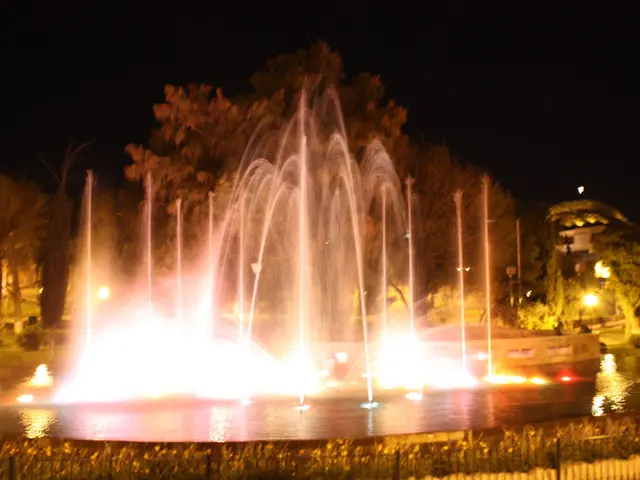 DIY Guide for Creating a Colorful Waterfall with Mixing Hues