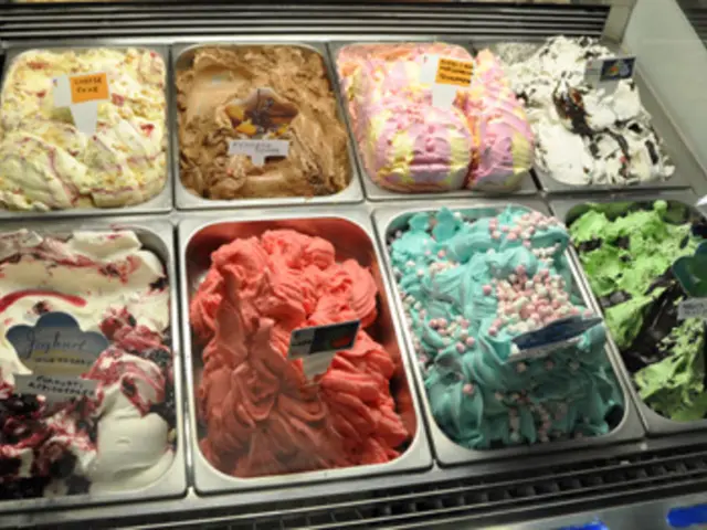 Germany's most frequented ice cream shop sits in the city of Düsseldorf, taking the crown as the...