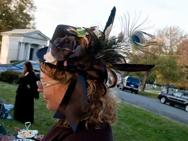 Decorated Bucket Hat for Gardening, Embellished with Flowers Dyes Derived from Nature